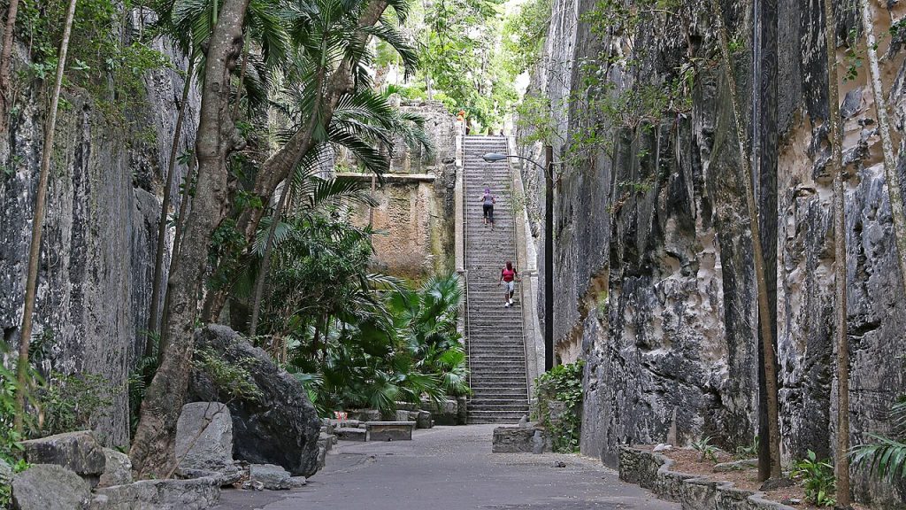 Queen's Staircase, Bahamas
