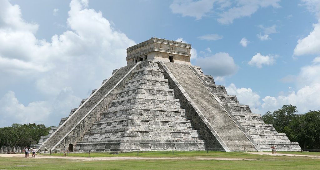 El Castillo, the Mayan step pyramid at Chichen Itza, Mexico